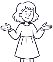 Kana shrugging